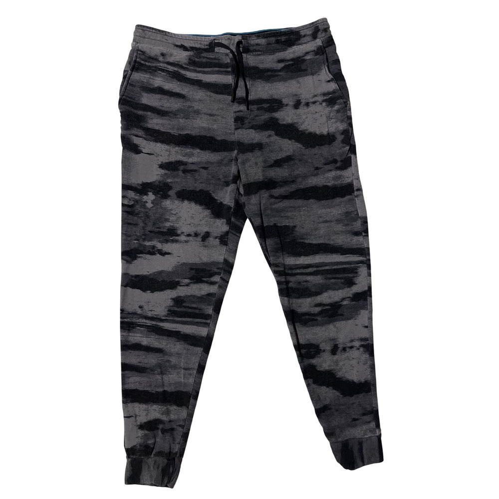 Stance Men's Butterblend Jogger Pants Black Grey‎ Tie Dye Size L